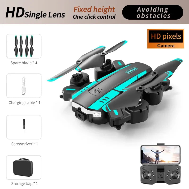 10000m ﻿t6 Drone 8k Profesional 4k Hd Gps Camera Obstacle Avoidance Aerial Photography Optical Flow Foldable Portable Quadcopter