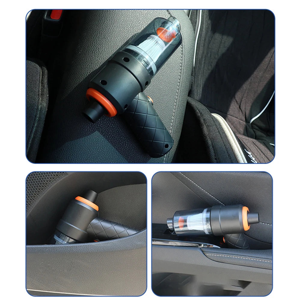 6000Pa Wireless Car Vacuum Cleaner Cordless Handheld Auto Vacuums ABS 2000MA Car Electrical Appliances