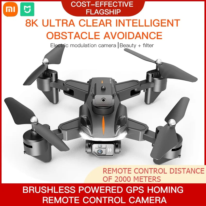 Xiaomi MIJIA P11 Max Drone 8K 5G GPS Professional HD Aerial Photography Dual-Camera Obstacle Avoidanc Brushless Quadrotor 10000M