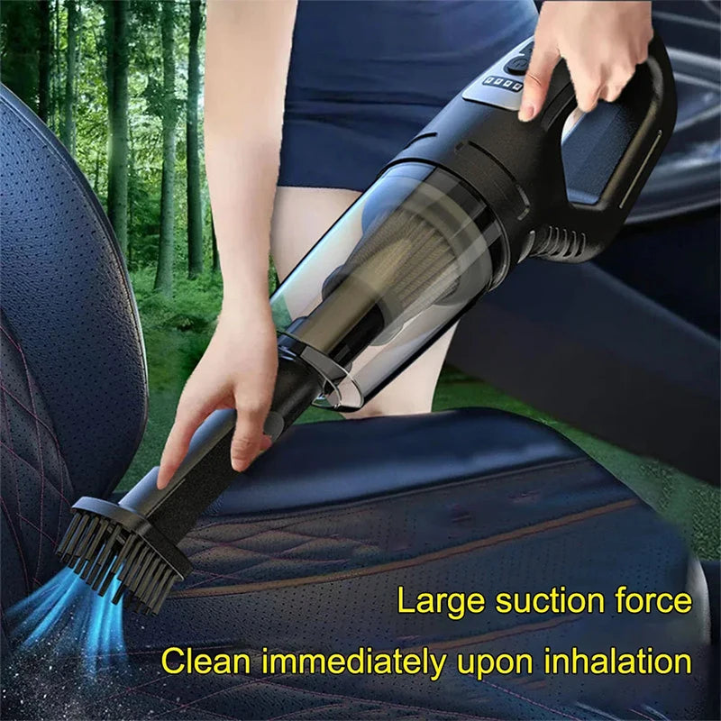 Xiaomi 120w Car Vacuum Cleaner Usb Charging Handheld Cordless Vacuum Cleaner Powerful Suction For Auto/home/office/pet Hair