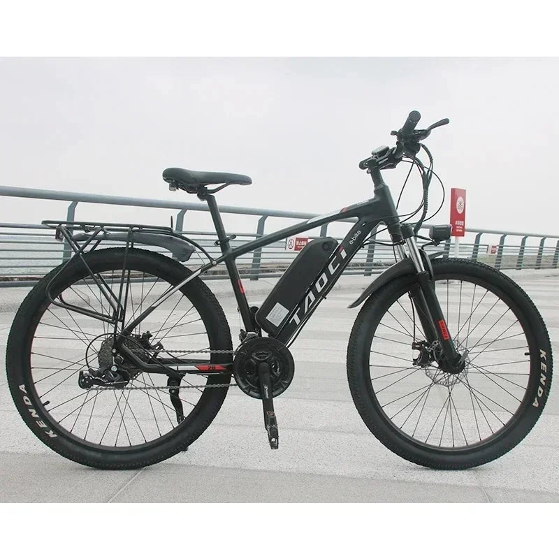 AKEZ Adult Mountain Electric Bicycle 350W Motor 36V13AH Battery 27-speed Urban E-Bike 26-inch Thin Tire 35KM/H Commuting E-bike