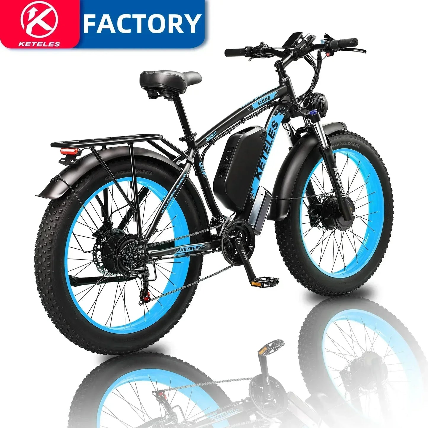 European Stock  Motor E-Bike 48V 23A Lithium Battery Electric Bicycle Fat Tire Electric Bike for Ebike Off-road Electric Bicycle