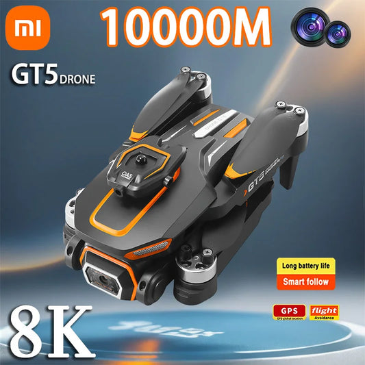 Xiaomi Mijia GT5 Drone 8k Gps Professional Hd Aerial Photography Dual-camera Obstacle Avoidance Brushless Drone 10000m 2024