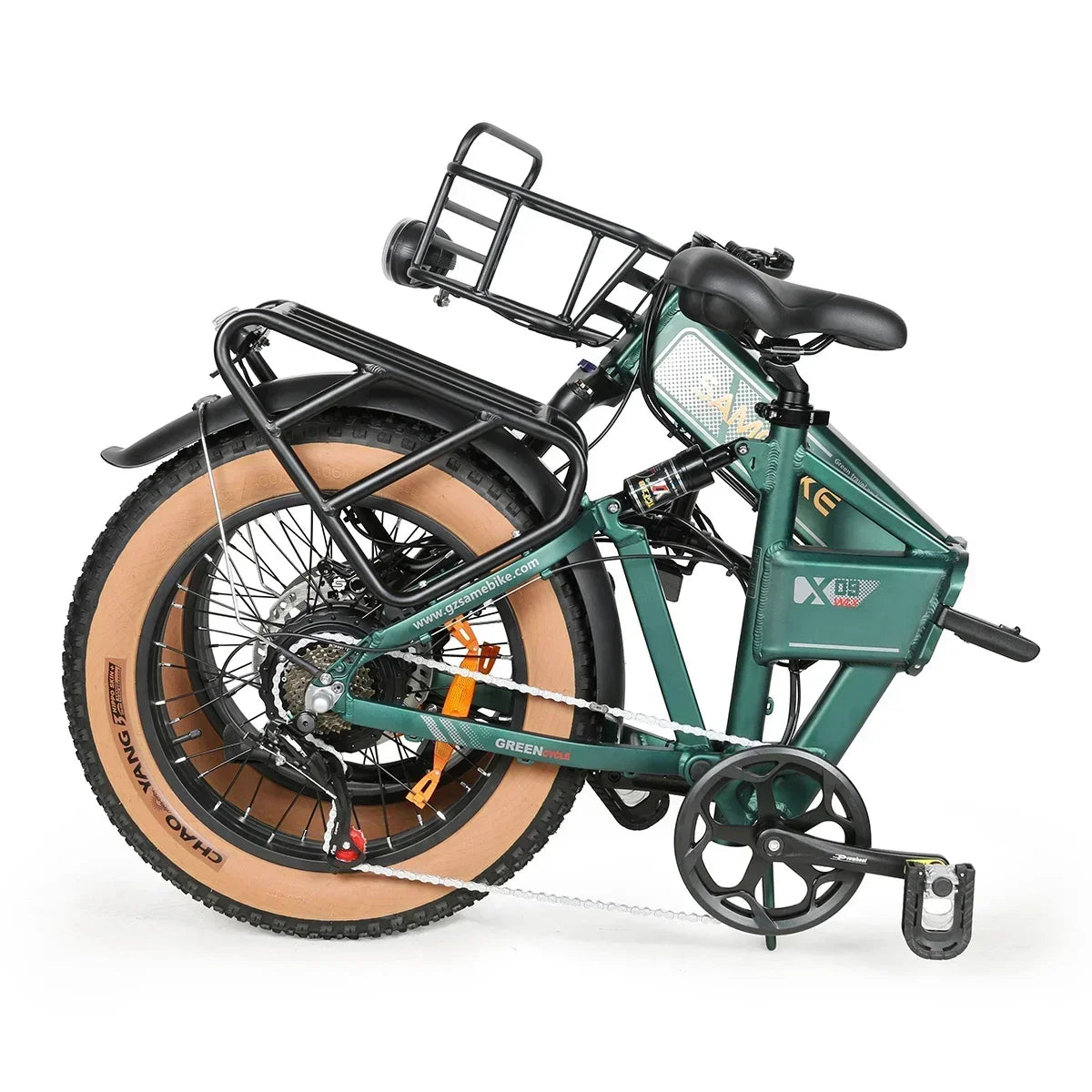 Portable Foldable Electric Bicycle 1000W Powerful motor 15AH lithium battery Electric Bike 20*4.0 tire E-Bike City Mountain Snow