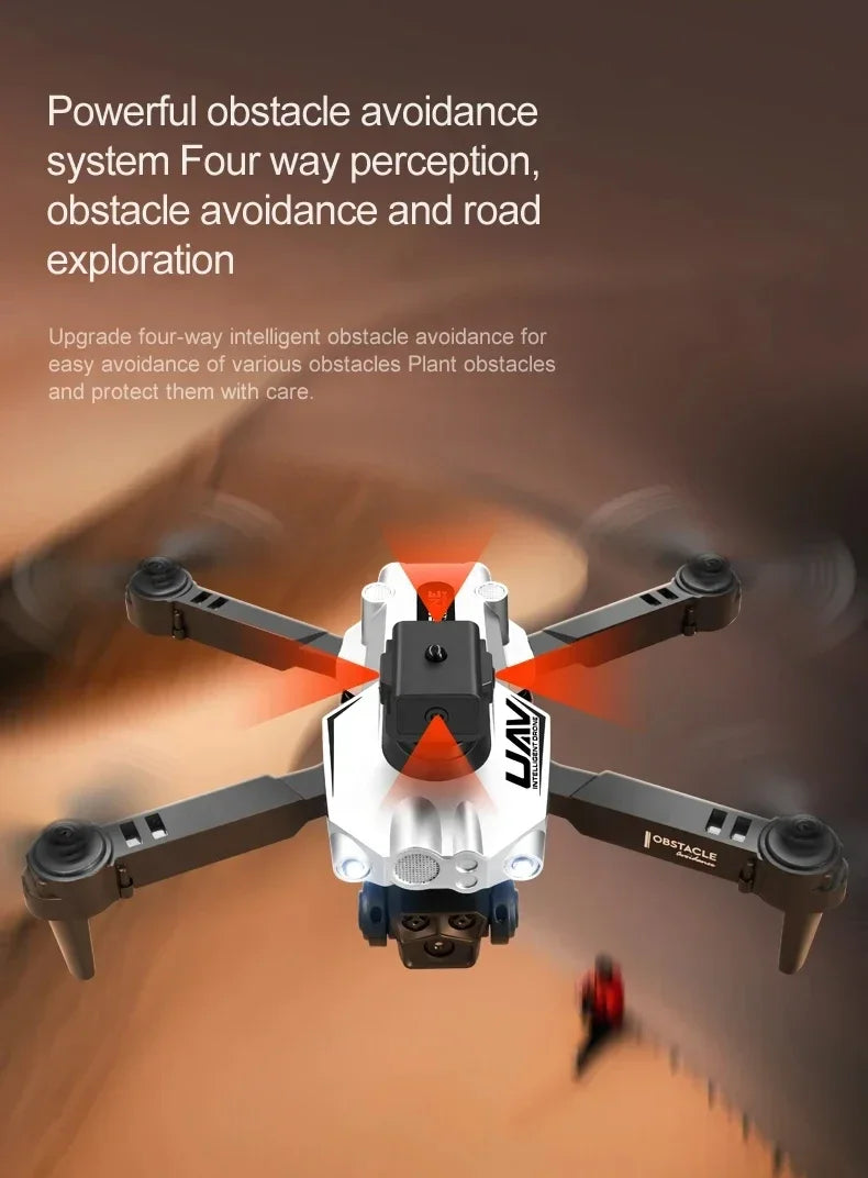 Lenovo LU200 Pro RC Drone 8K GPS HD Aerial Photography Triple-camera Omnidirectional Obstacle Avoidance Brushless Drone 10000m