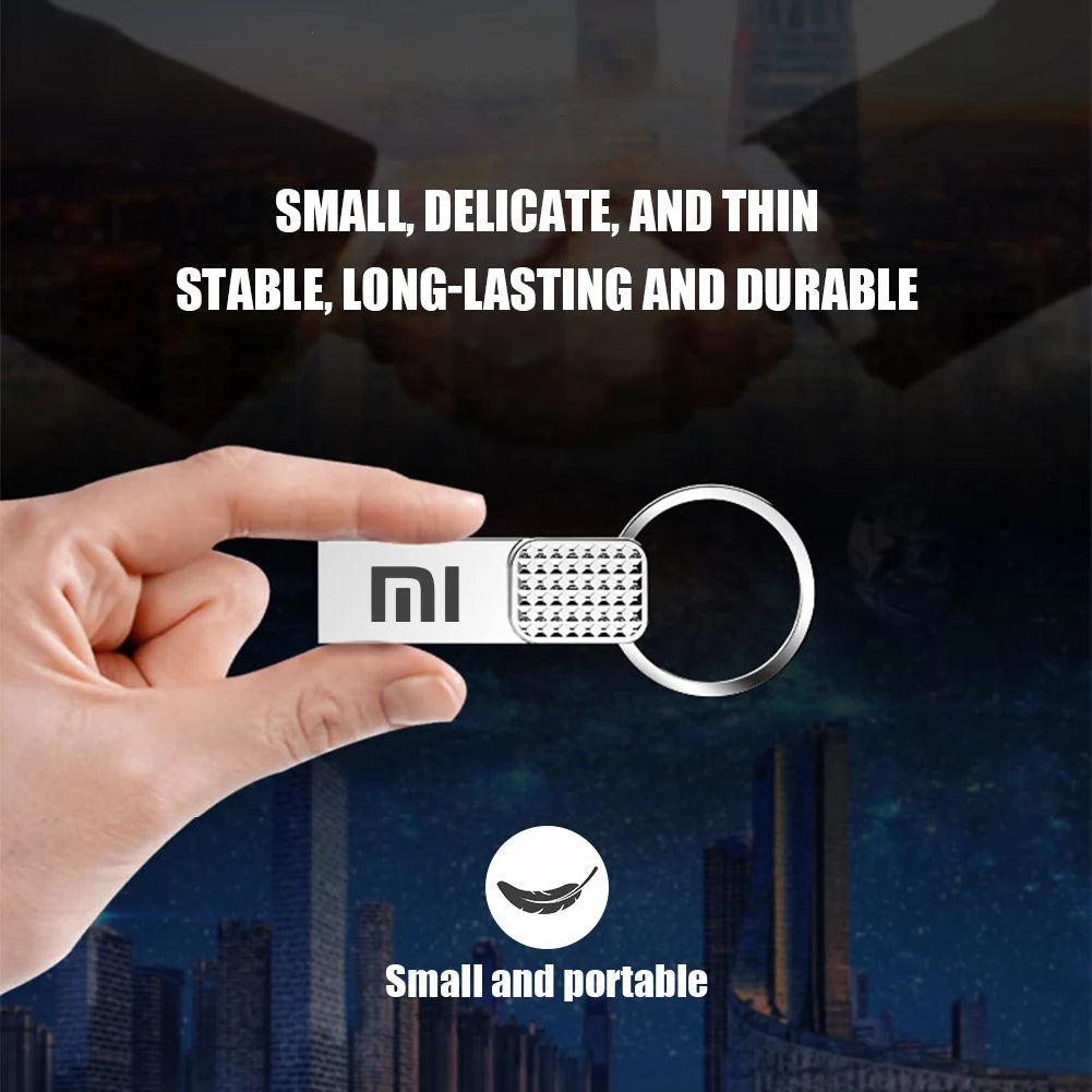 Xiaomi 2TB Super Metal Usb Flash Drive 1TB Pen Drive High Speed Memory Stick 256GB 512GB U Disk 128GB Memoria Usb 3.0