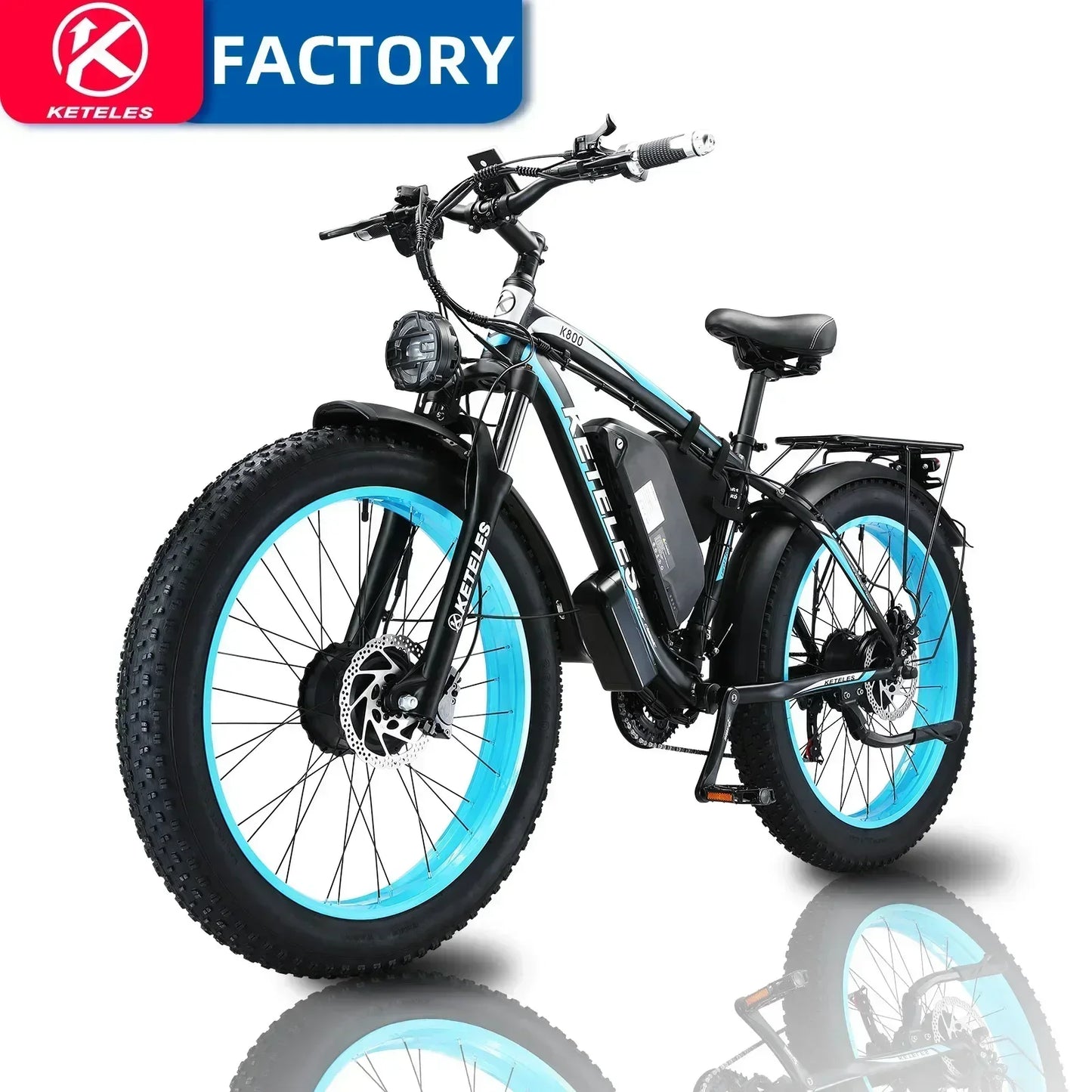 European Stock  Motor E-Bike 48V 23A Lithium Battery Electric Bicycle Fat Tire Electric Bike for Ebike Off-road Electric Bicycle