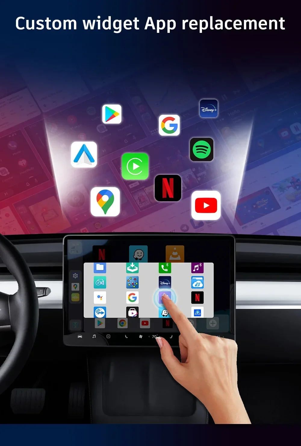 Android 13 CarPlay Smart Ai Box Android Wireless CarPlay Android Auto Adapter For Netflix For YouTube car intelligent systems