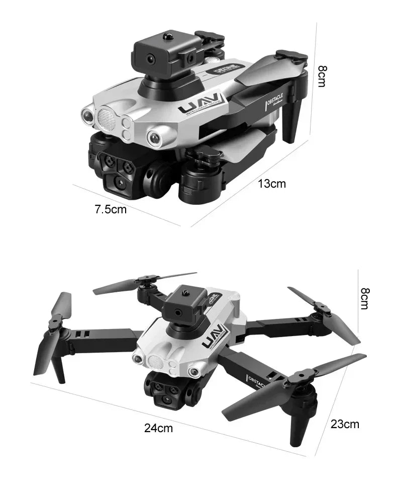 Lenovo LU200 Pro RC Drone 8K GPS HD Aerial Photography Triple-camera Omnidirectional Obstacle Avoidance Brushless Drone 10000m