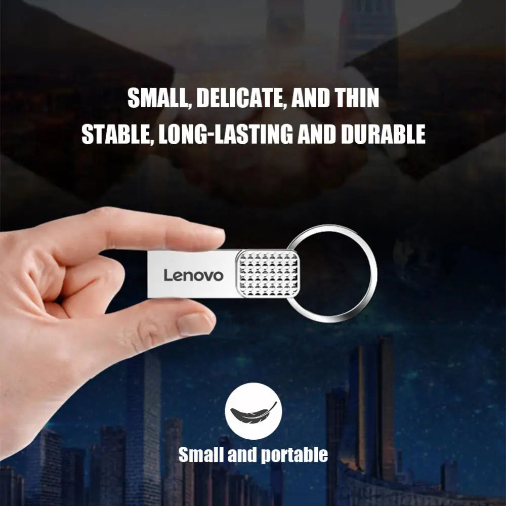 Lenovo 2TB USB OTG Metal USB 3.0 Pen Drive Key 1TB Type C High Speed