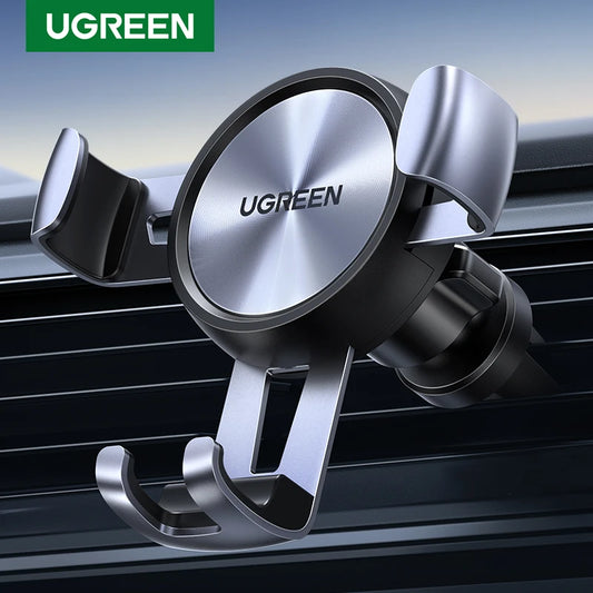 UGREEN Car Phone Holder for Mobile Smartphone Support Cell Phone Stand for iPhone 16 15 Pro Auto Vent Mount Gravity Holder Stand