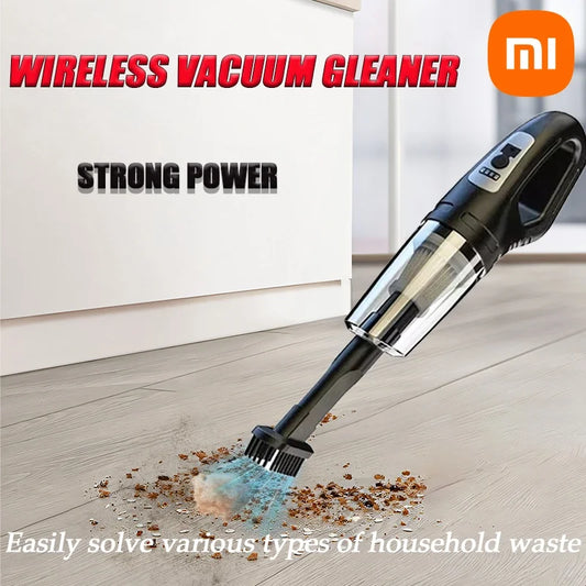 Xiaomi 120w Car Vacuum Cleaner Usb Charging Handheld Cordless Vacuum Cleaner Powerful Suction For Auto/home/office/pet Hair