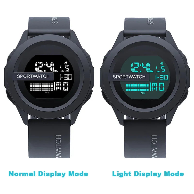 Sport Watch for Man Digital Wristwatch Stopwatch Luminous Date Week Waterproof Men's Military Clock Electronic Watch Relogio New