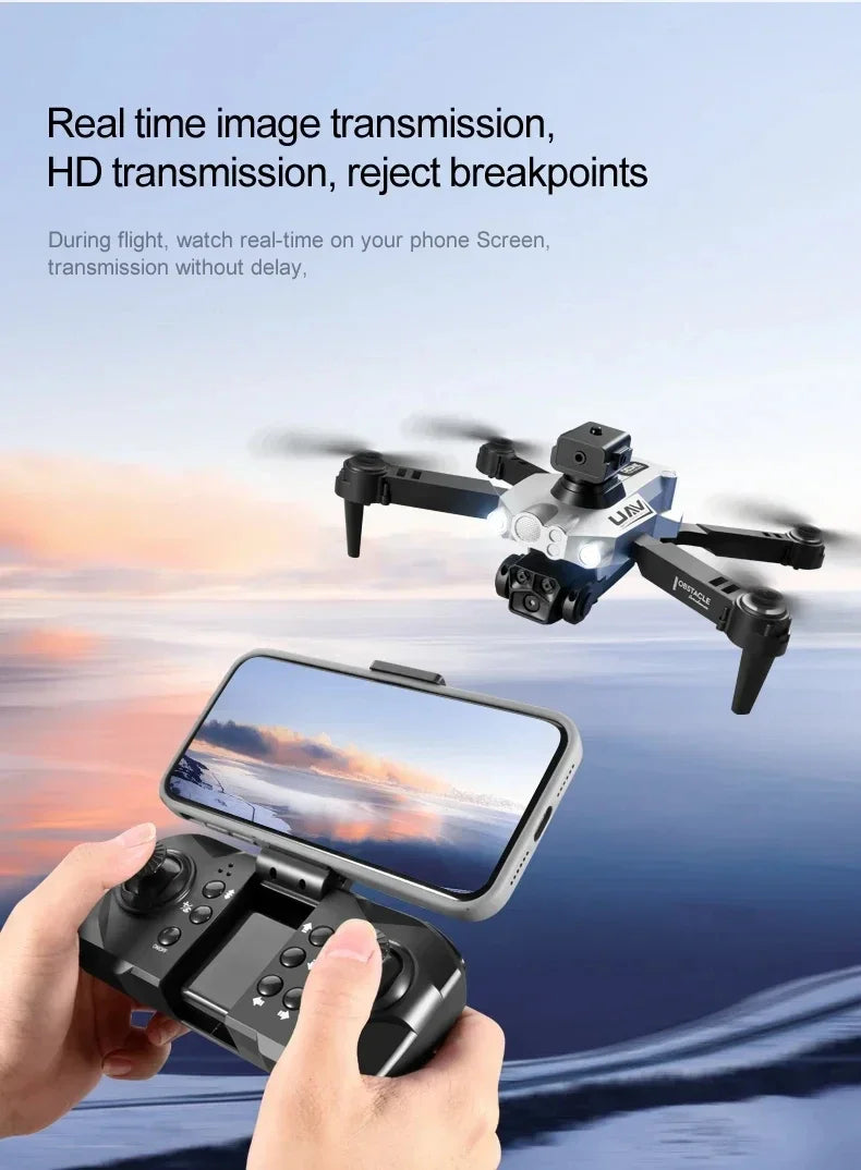 Lenovo LU200 Pro RC Drone 8K GPS HD Aerial Photography Triple-camera Omnidirectional Obstacle Avoidance Brushless Drone 10000m