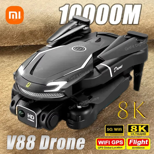 Xiaomi Mijia V88 Drone 8K HD Professional Aerial Dual-Camera Omnidirectional Obstacle Avoidance Drone GPS Folding Quadcopter New